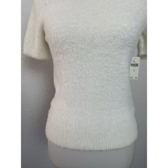 Anthropologie Sweater Pullover Fuzzy Stretch Knit - Picture 3 of 9